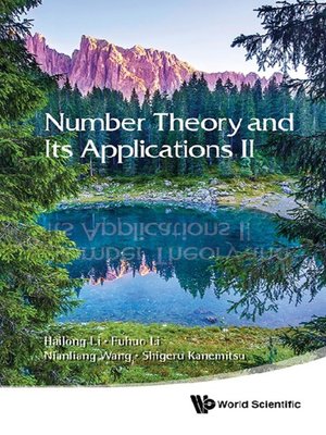 cover image of Number Theory and Its Applications Ii